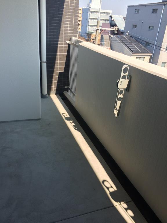 エルシオン ベランダ