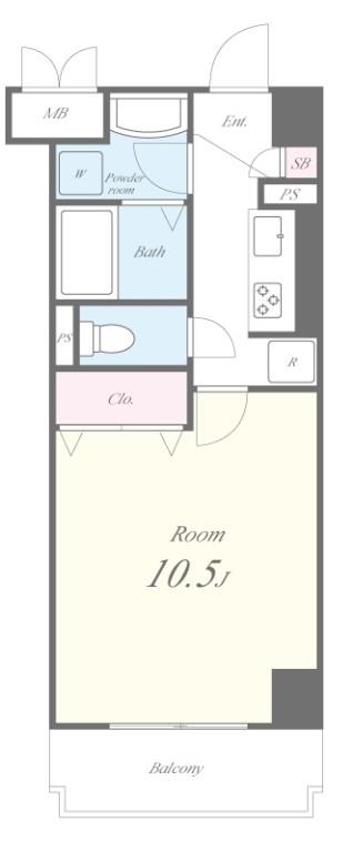 West練馬春日町 間取り図