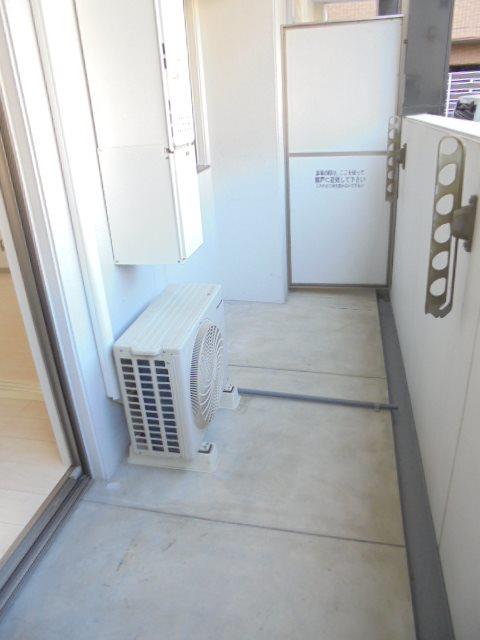 カーサビアンカ西公園 ベランダ