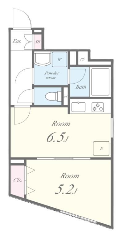Residence Koenji Square(レジデンスコウエンジスクエア) 間取り図