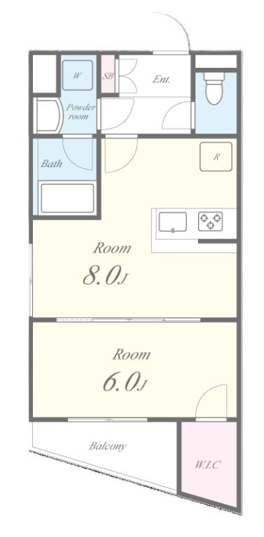 Residence Koenji Square(レジデンスコウエンジスクエア) 間取り図