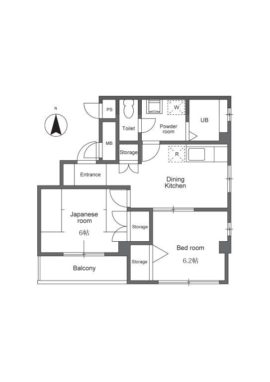 Eフィールド 間取り図