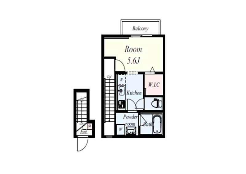 ラフォーレ末広 間取り図