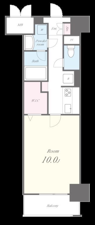 アローム ドゥ ジョア 間取り図