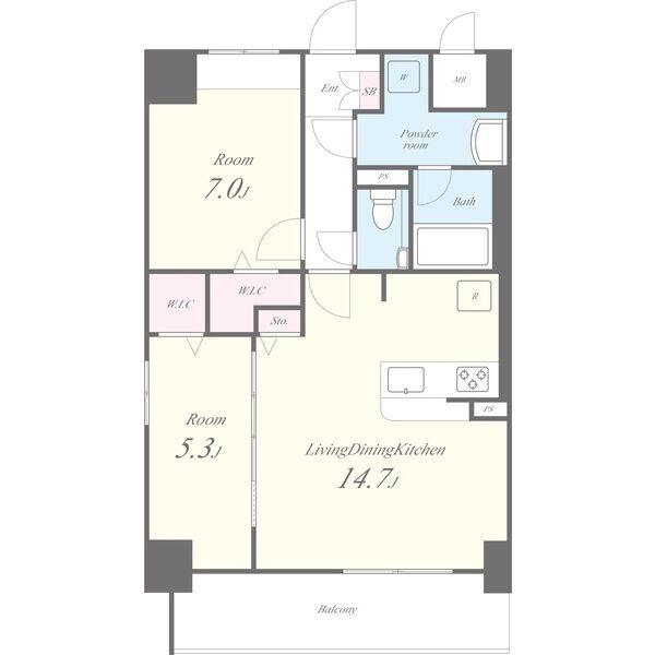 ラ メゾン ド クロシェット 間取り図