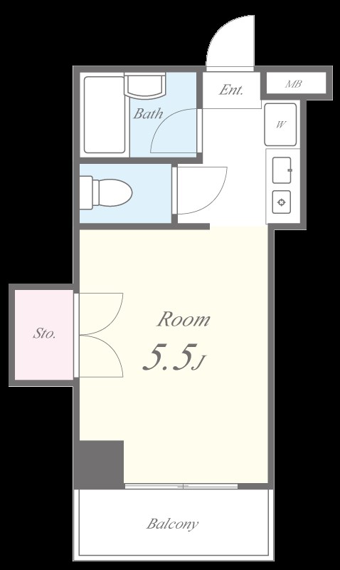 勝どき第三関根ビル 間取り図