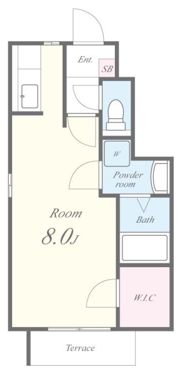 パークサイド船小屋 間取り