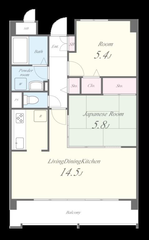 フェリーチェ原田Ⅱ 間取り図