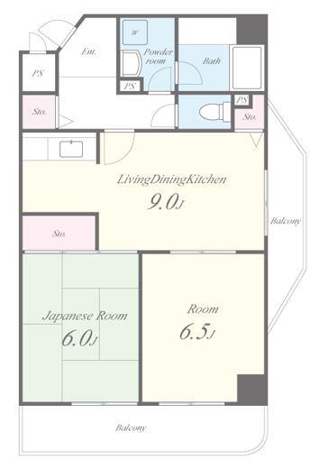 ヴィラシャトー 間取り図
