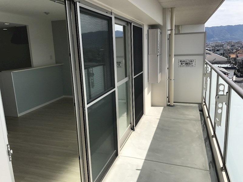 リラスクエア八尾宮町Ⅱ ベランダ