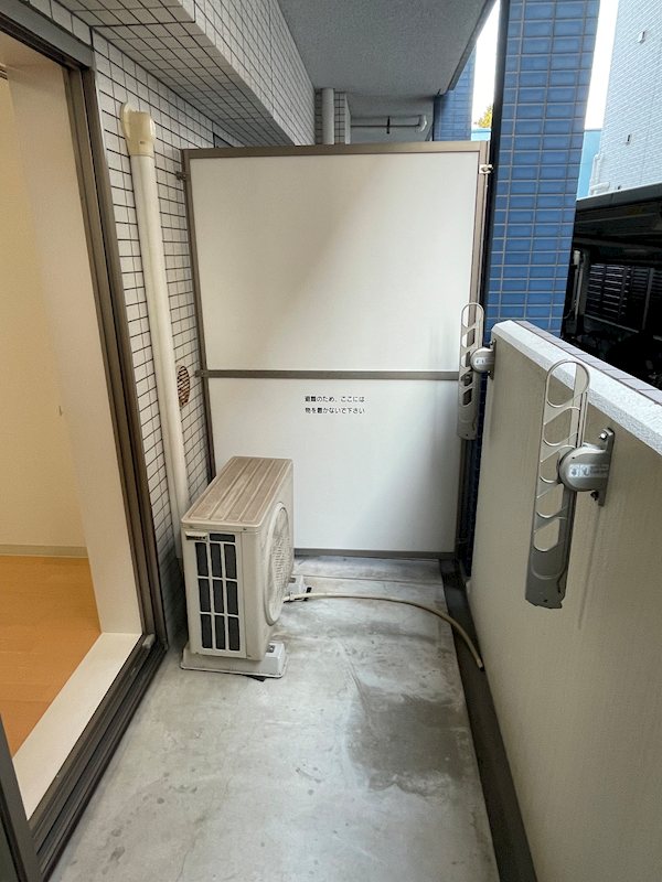 レインボー本牧 ベランダ