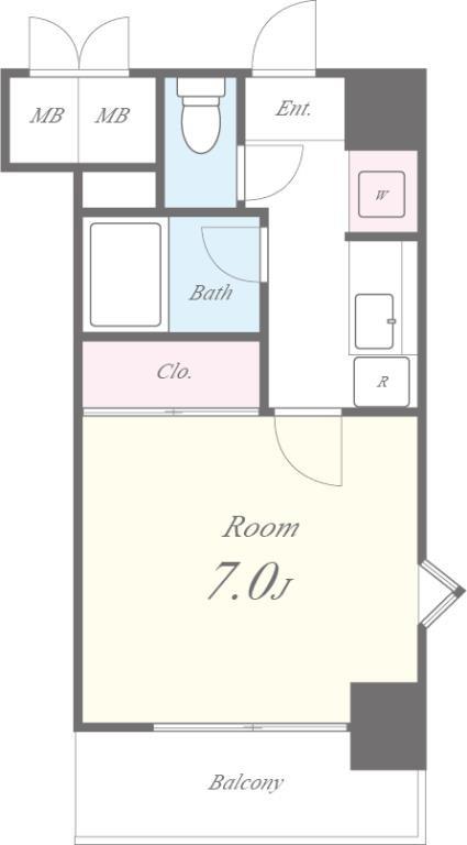 シティーヴェローナ 間取り図