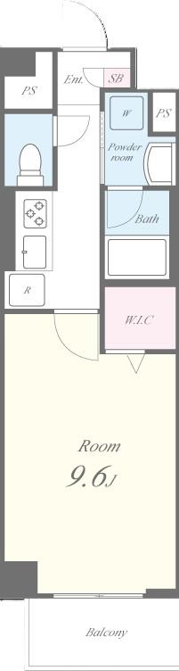 テアトルソシガヤ 間取り図