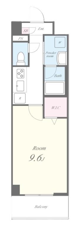 テアトルソシガヤ 間取り図