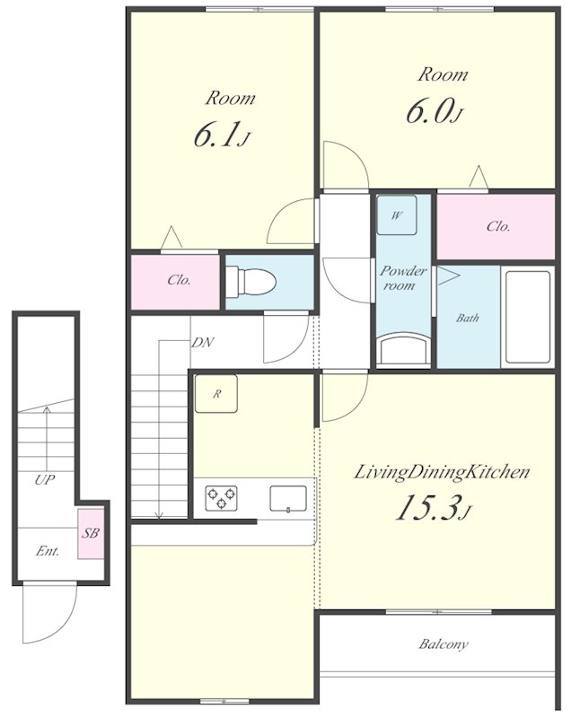 ガーデンホーム 間取り図
