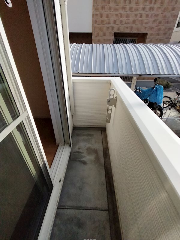 アルミック山荘(A棟) ベランダ