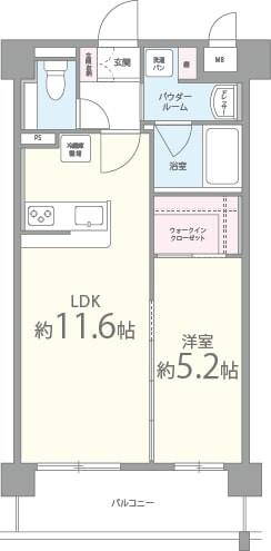 Grandir 豊島 間取り図