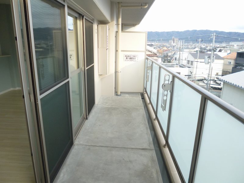 リラスクエア八尾宮町Ⅱ ベランダ