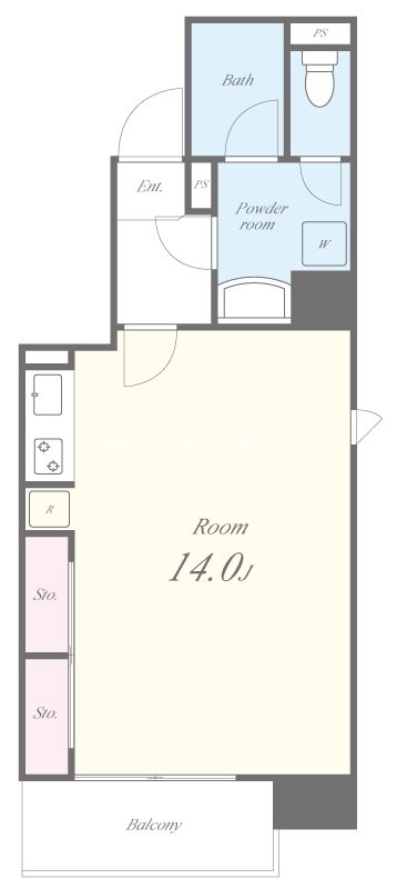 パンタシアⅡ 間取り図