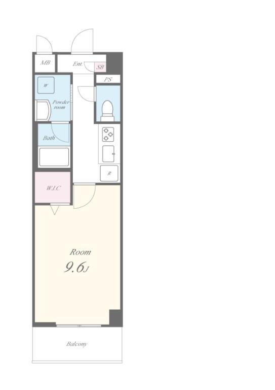 テアトル祖師谷 間取り図