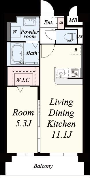 レトワール吉塚 間取り図