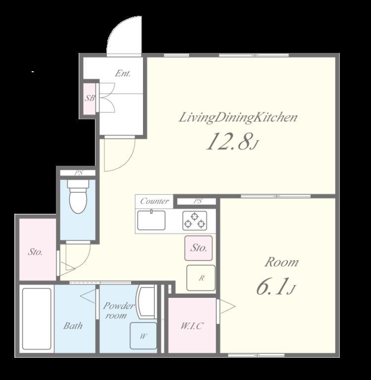 シャーザー 間取り図