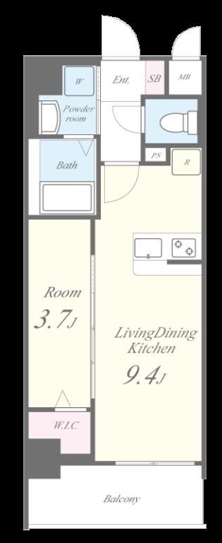 リューデサンテ 間取り図