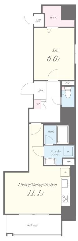 笹島アイサンメゾン 間取り図