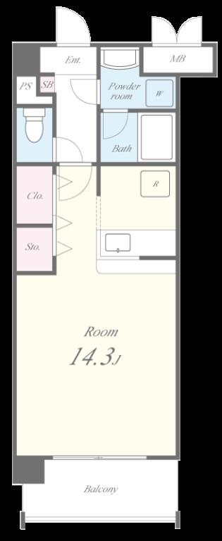 エバーフェニックス 間取り図
