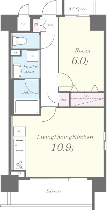 マルミーナ今里 キッチン