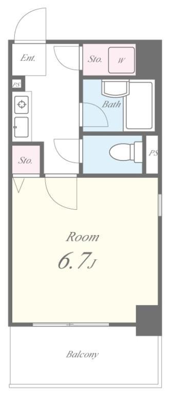 サンイースト江坂 間取り図