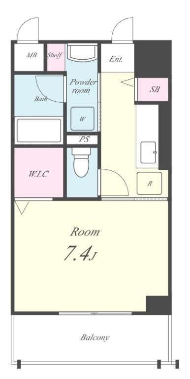 Pronity Hill 間取り図