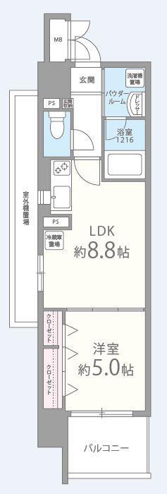 ラフィーネレジデンス 間取り図