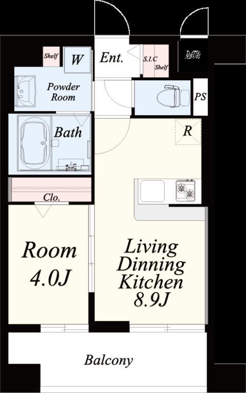 ミルキーウェイ大橋 間取り図