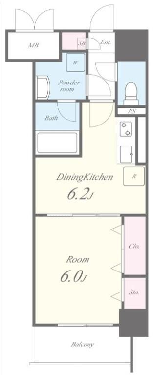 ル・ソレイユ 間取り図
