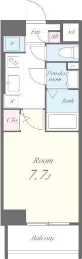 カーサ ヴェルデ 間取り図