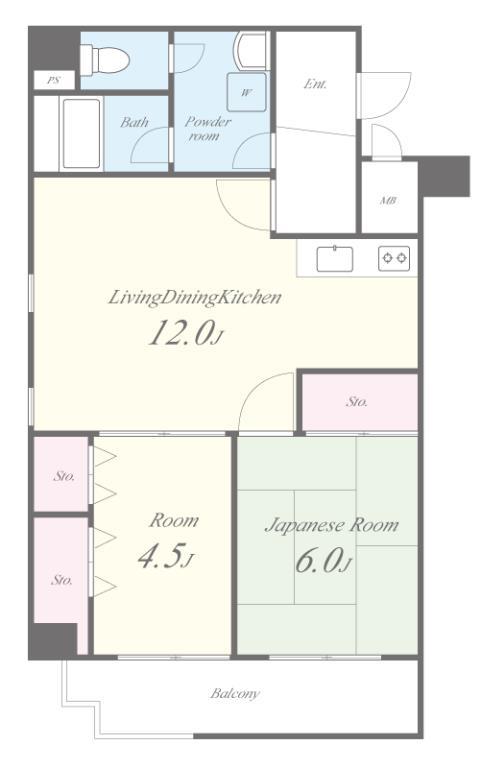 グランミッシェル 間取り図