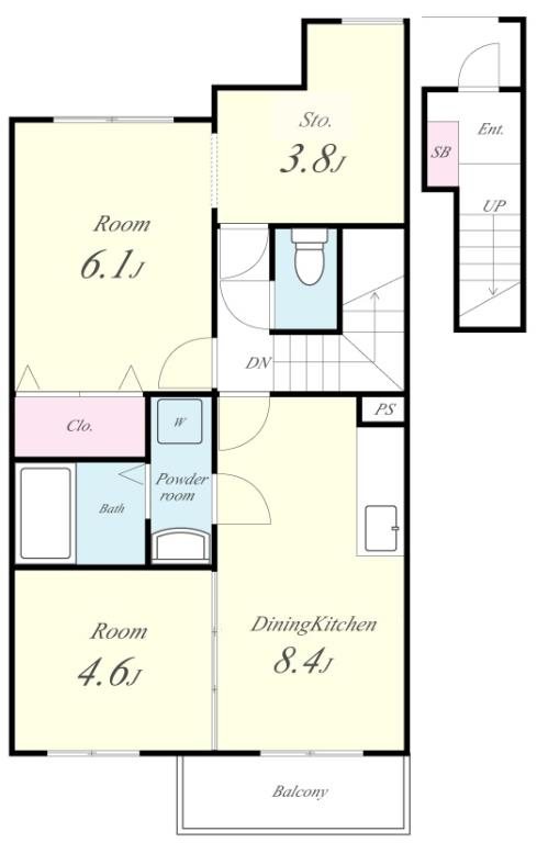 ダイナックＣ 間取り図