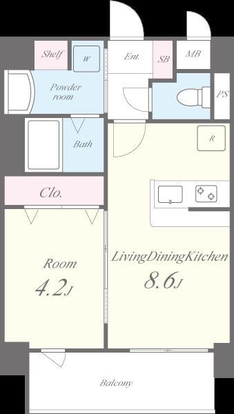 ウィング コート 間取り図