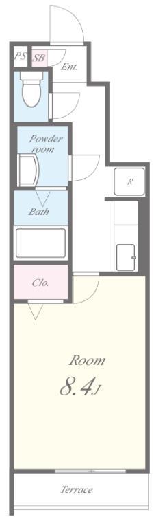 メゾン・サンベリーナ 間取り図