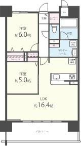 Welina江坂(ウェリナ エサカ) 間取り図