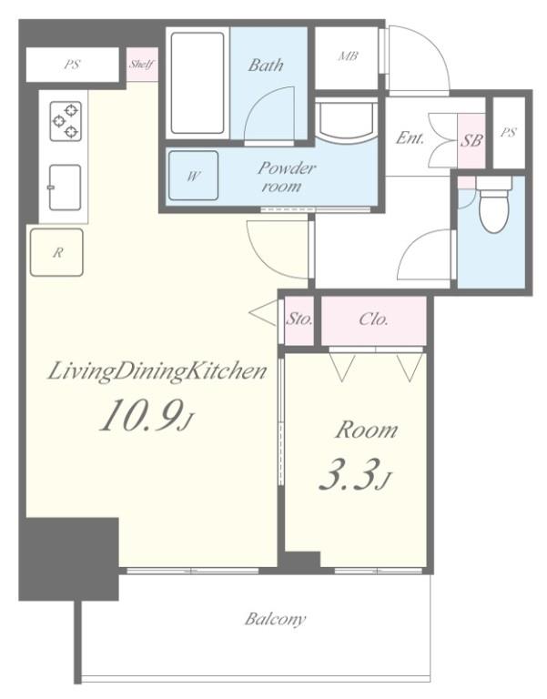 IE伏見 間取り図