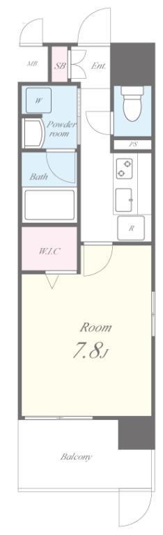 クロスフロント十二所線 間取り図