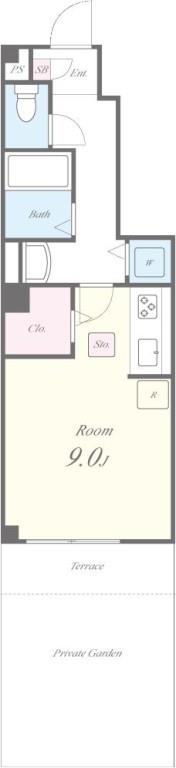 エノ・エリタージュ 間取り図