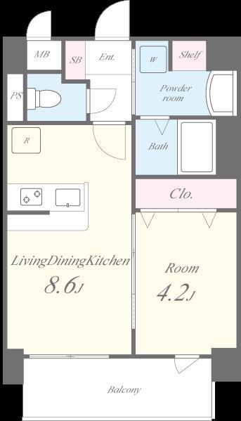 ウィング コート 間取り図
