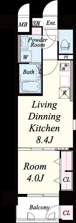 エルヴィータ駅南 間取り図