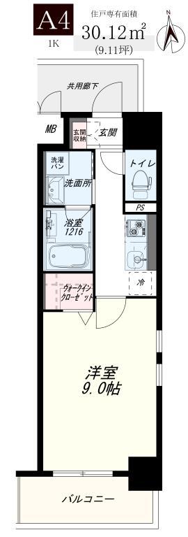 ボン メゾン 間取り図