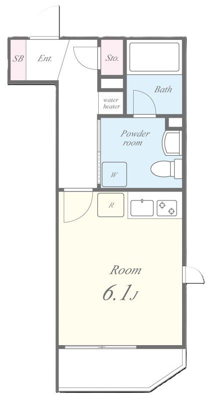 LAUREL梅田 間取り図