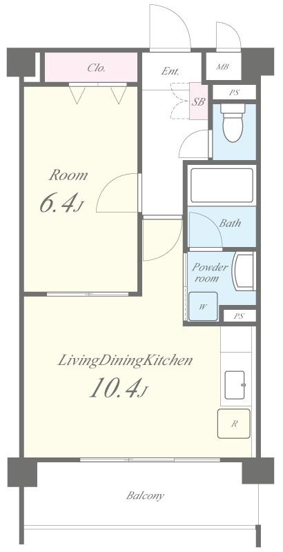 cozy court 間取り図