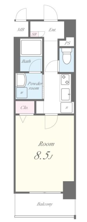 The First One金山 間取り図